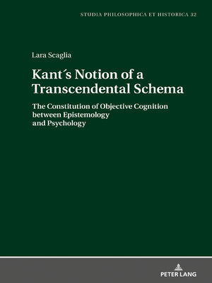cover image of Kant´s Notion of a Transcendental Schema